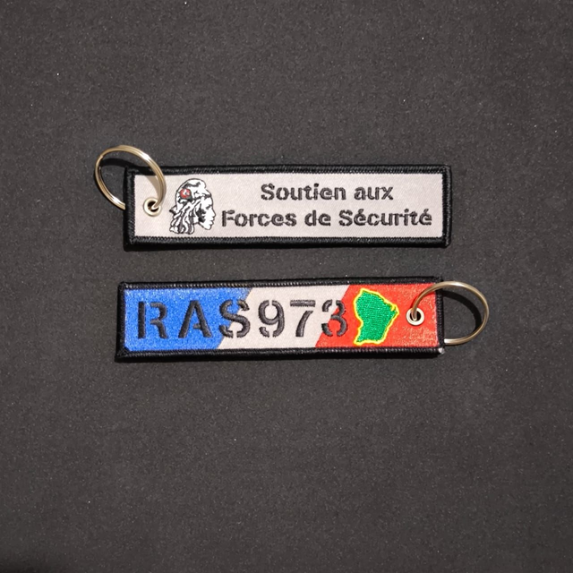 Porte clés "aéro" Soutien Forces de Sécurité