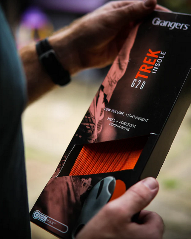 Grangers G20 Cool MaxTrek Insole Sizes 36 to 46