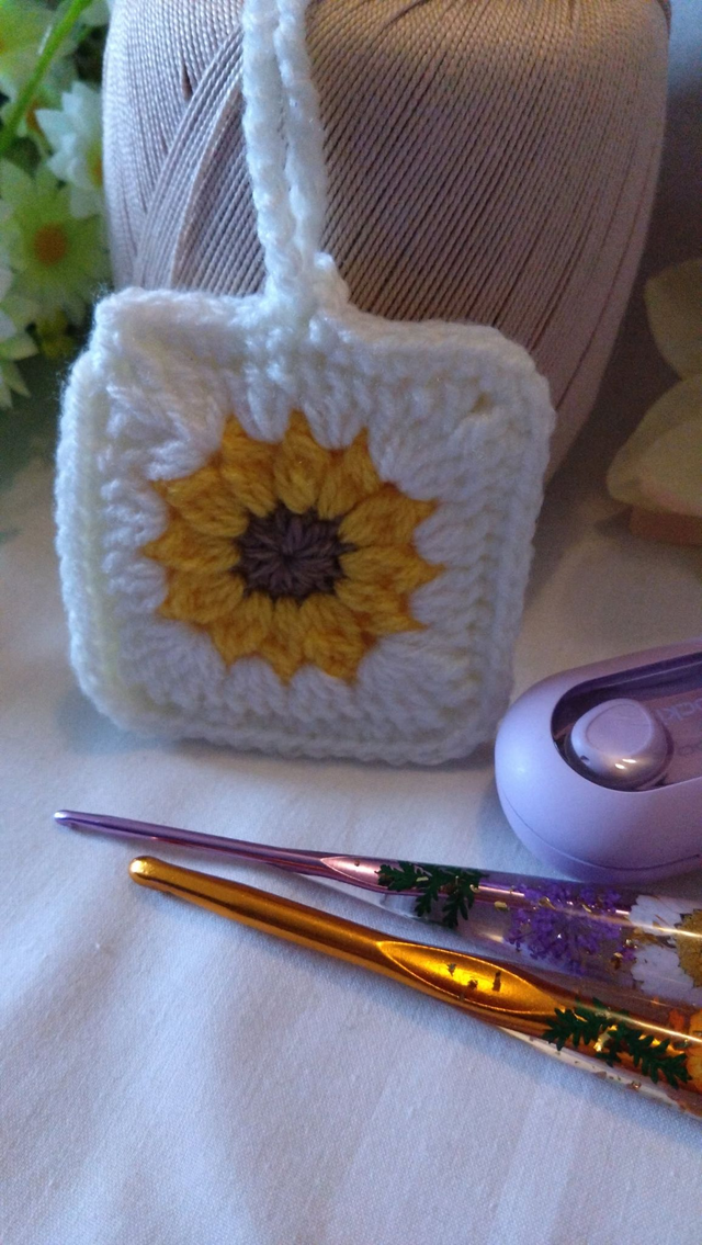 Pochette écouteurs Tournesol 