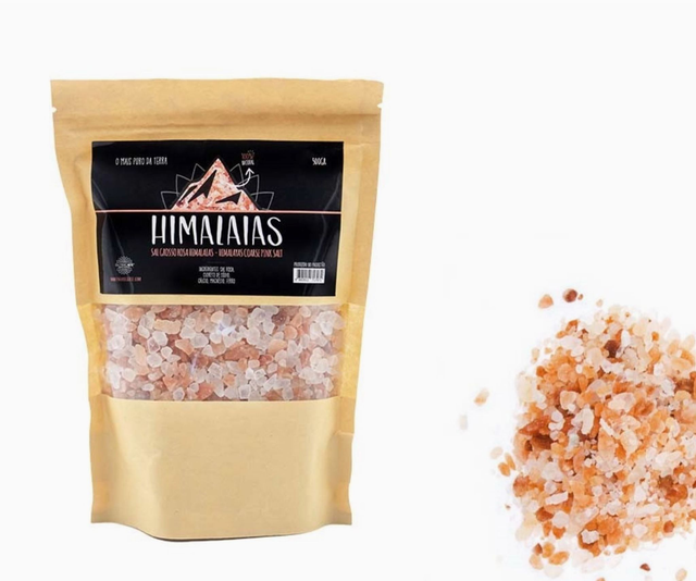 Sel rose de l'Himalaya 500g