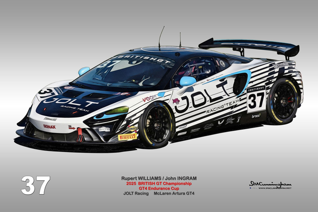 C250409 McLaren Artura GT4 British GT 25 Jolt Racing #37 DNPK _ICA8004