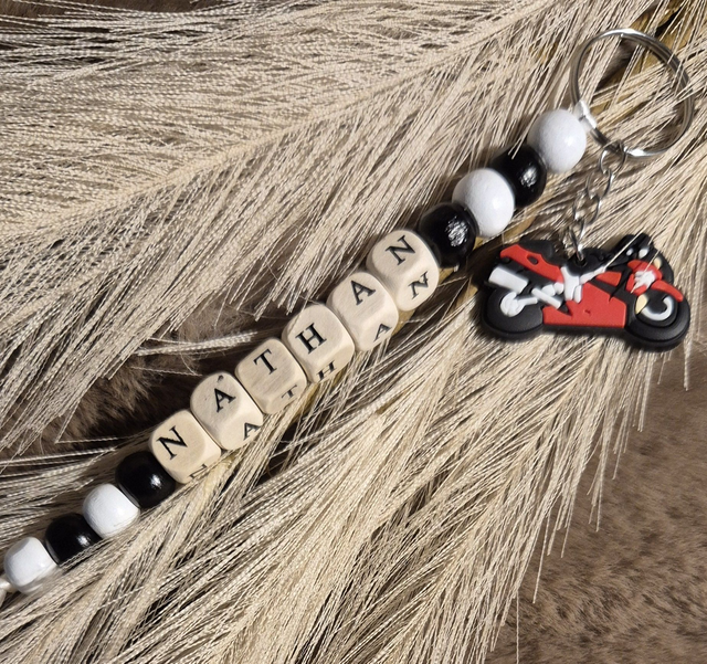 Porte-clé &quot;thème moto/quad&quot;