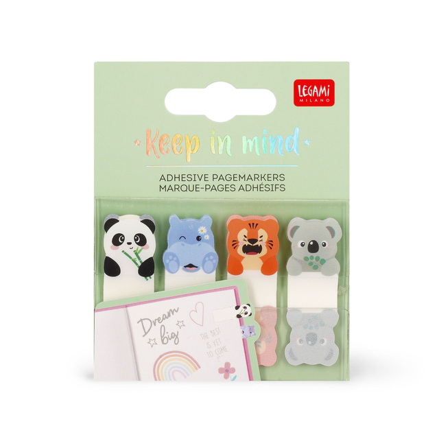 PREORDINE - Segnapagina Adesivi - Keep in Mind - Cute Animals