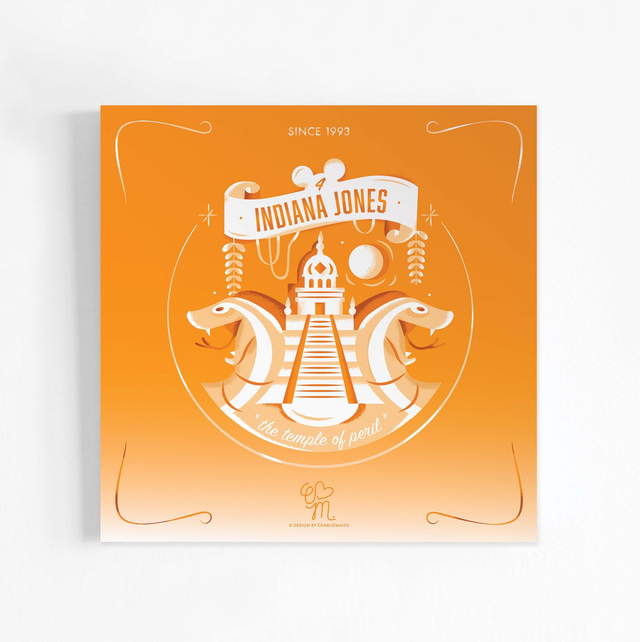 Illustration Attractions Légendaires | 04 Indiana Jones
