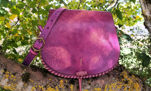 Sac taille M- Feuille d&#039;orme