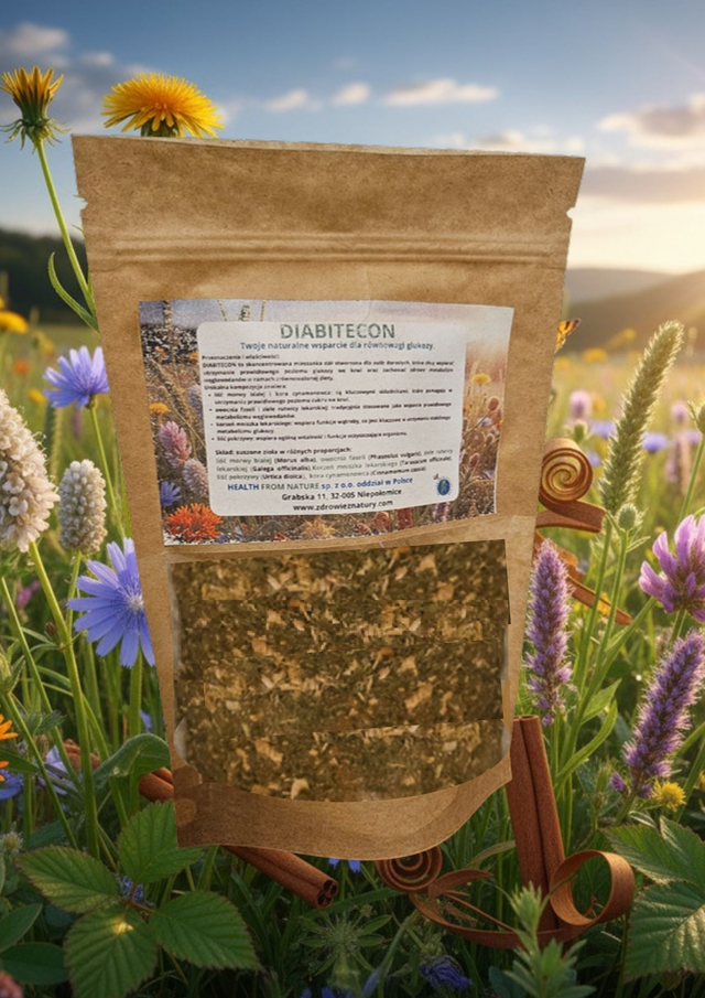 DIABITECON - Twoje naturalne wsparcie dla równowagi glukozy.