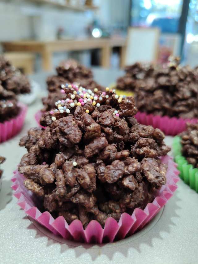 Rice crispy cakes