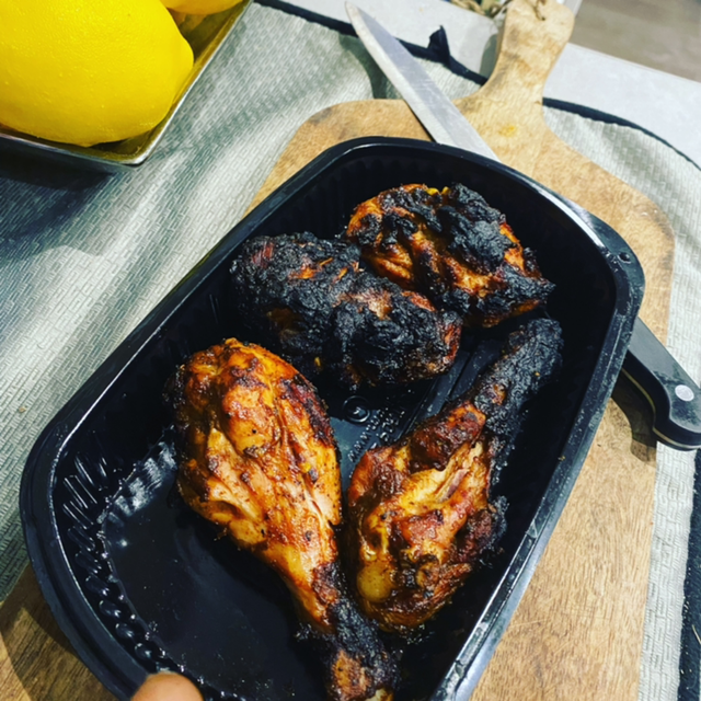 Orange Infused Smoked Chicken Food NFT