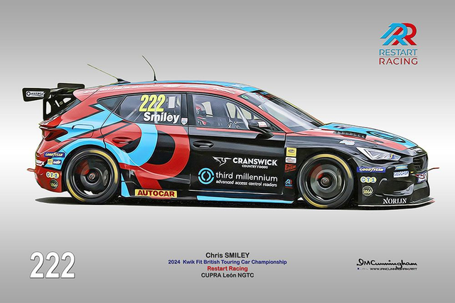 C240408 Cupra Leon NGTC BTCC24 RESTART SMILEY #222