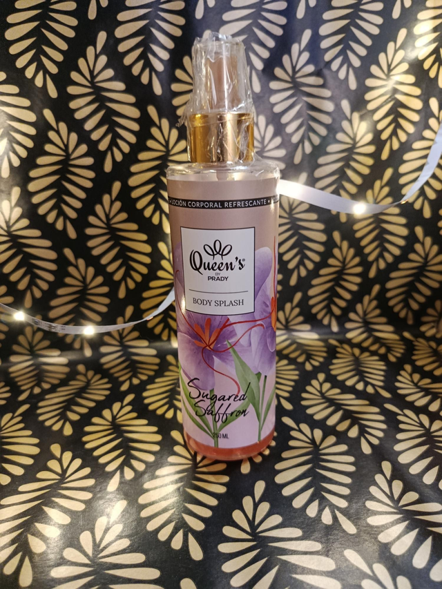 Queen's by prady - brume corps 250 ml ( sugared saffron ) 