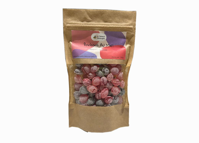 Bonbons Miel &amp; Fruits Rouges