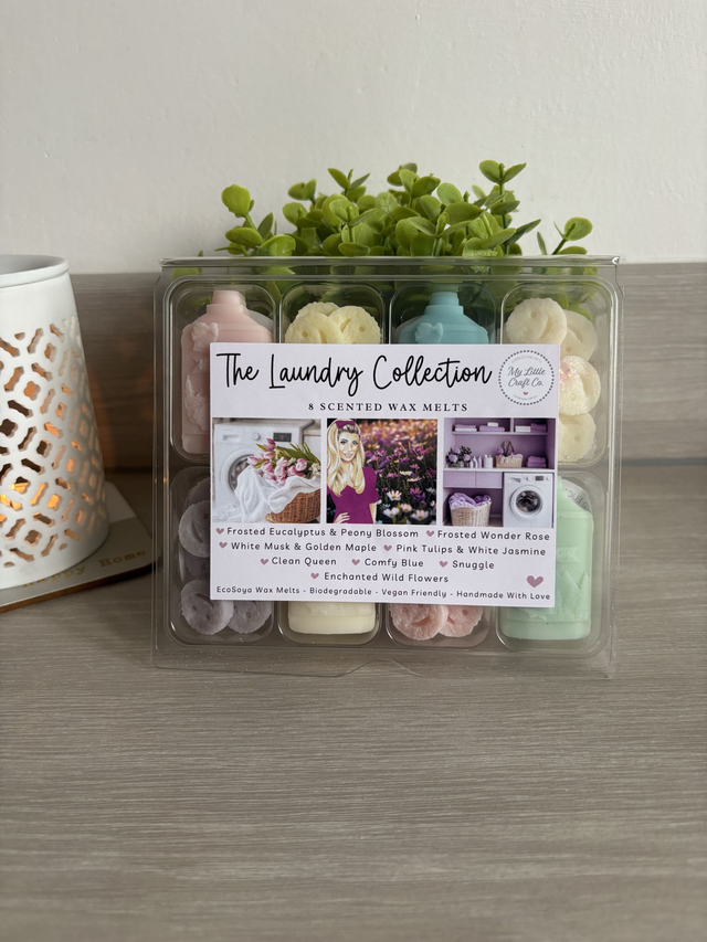 Laundry Wax Melts, 8 Scents, Gift Box, Birthday Gift, Highly Scented Wax Melts, Happy Birthday, Wax Melts, Home Decor, Christmas Gift. 