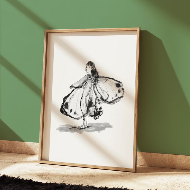 Fairy in Ink | Print