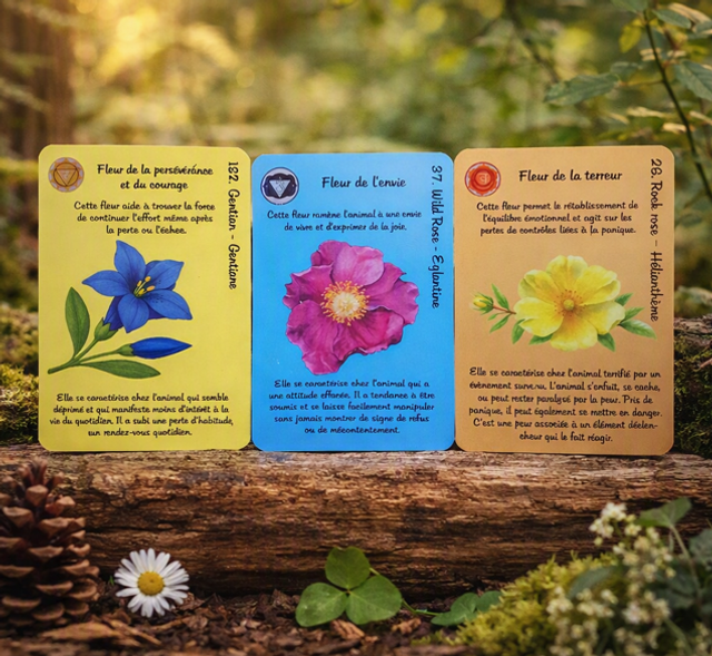 L'oracle des fleurs de Bach pour animaux