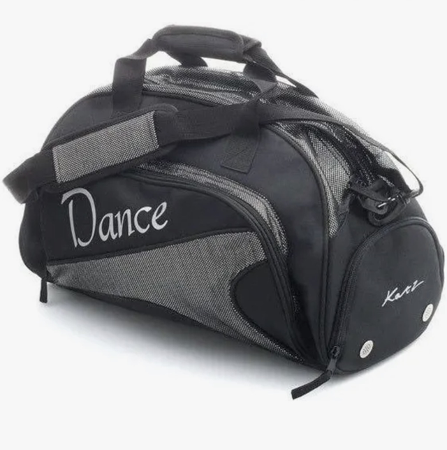 Katz Black Dance Hold-all with silver detail