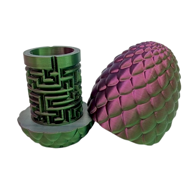 Cache Labyrinthe oeuf dragon