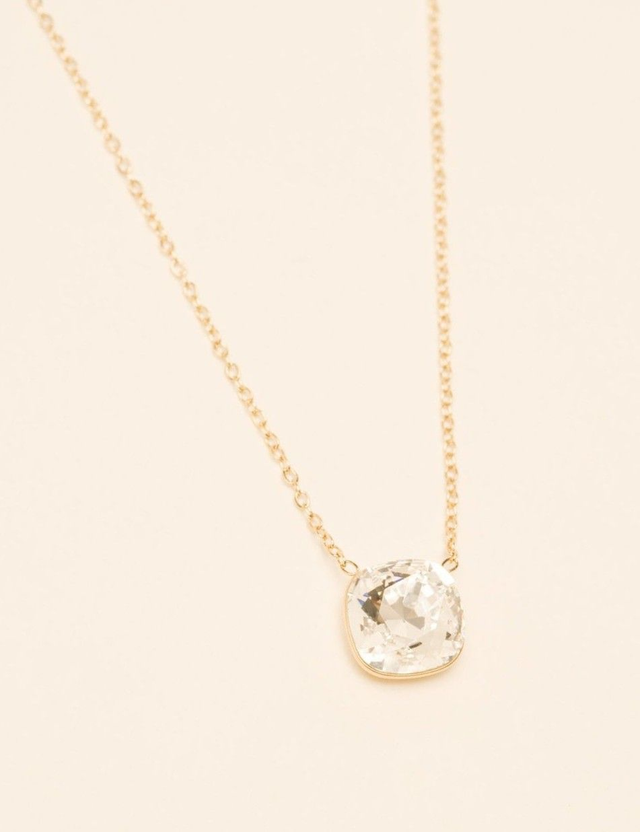 Collier doré &amp; Cristal Swarovski | Moonlight