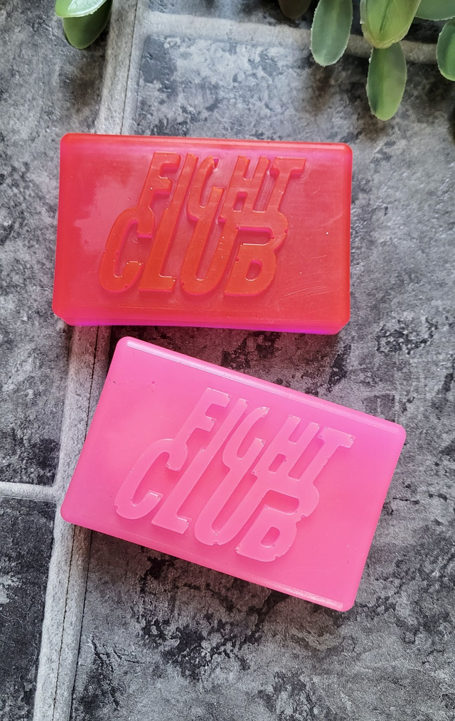 Fight Club Soap Bar Ornament – Handmade Resin Movie Fan Art