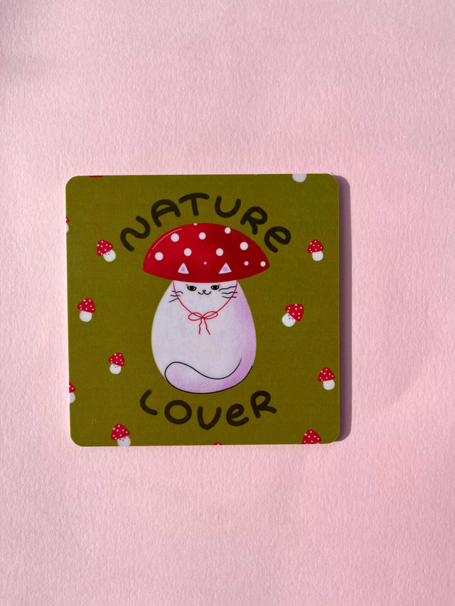 Lasinalunen/Coaster ”Nature lover"