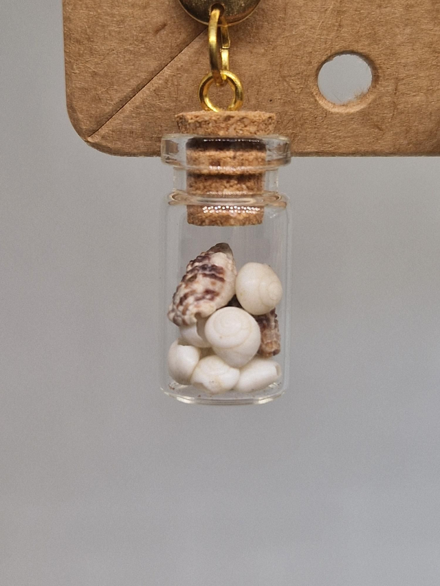 Boucles d&#039;oreilles &quot;coquillages&quot;