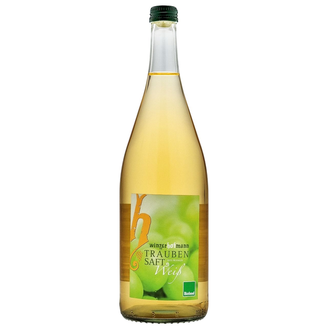 100% Bioland Traubensaft - Winzerhof Hofmann - weiß voll süß - Franken 1,0l