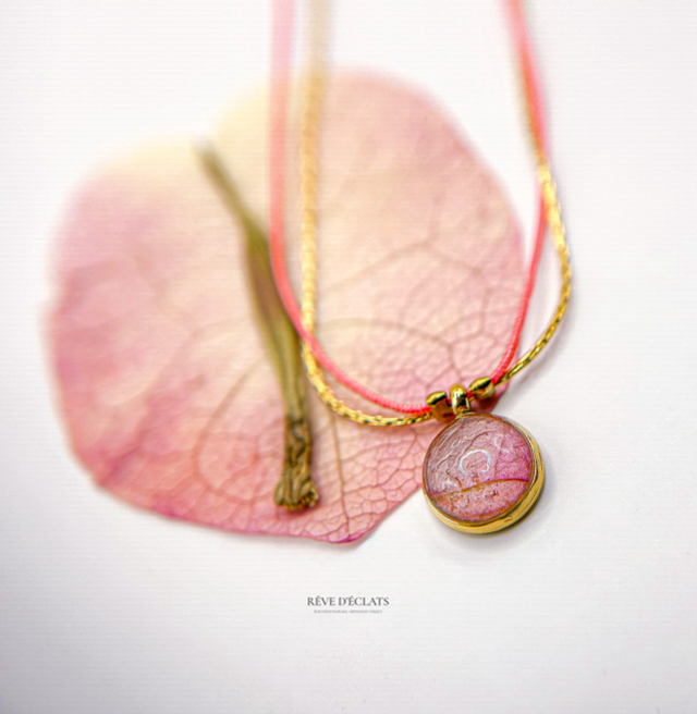 Bracelet - Fleur de bougainvillier