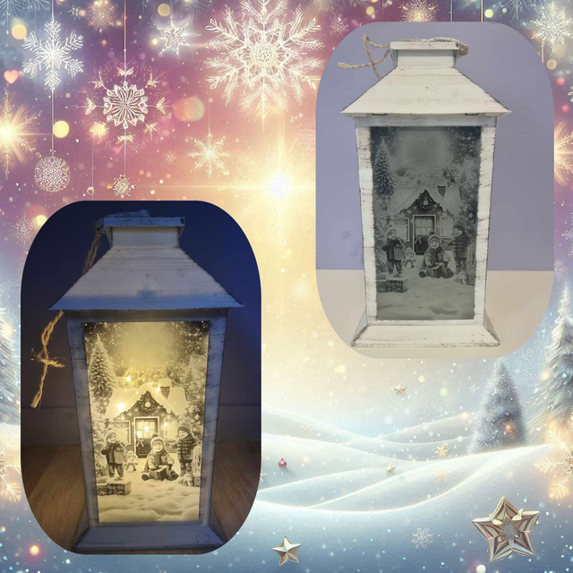 Lanterne de noël (2ème modèle)