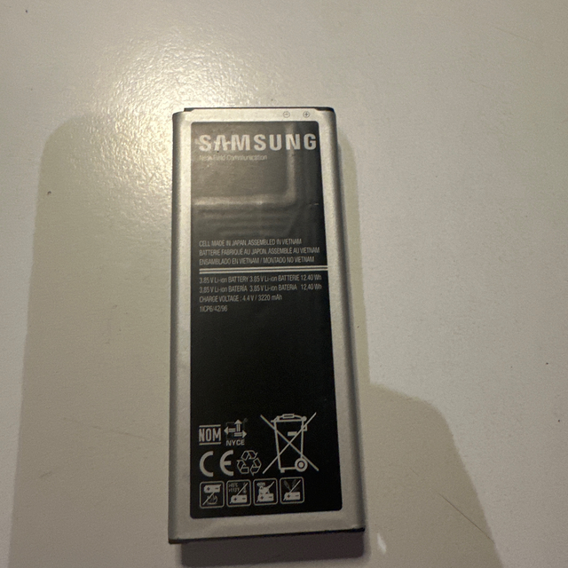 1116-Samsung Galaxy Note 4: Original-Ersatzakku