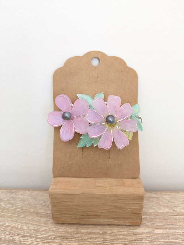 Barrette Cosmos violet