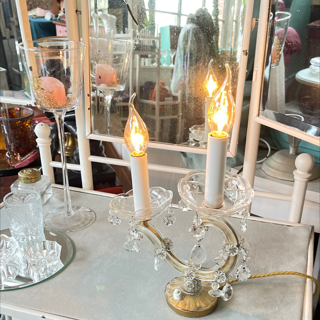 Vintage Tischlampe Versaille