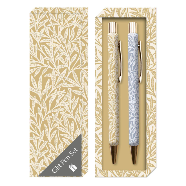 Pen Set - William Morris Willow &amp; Rose