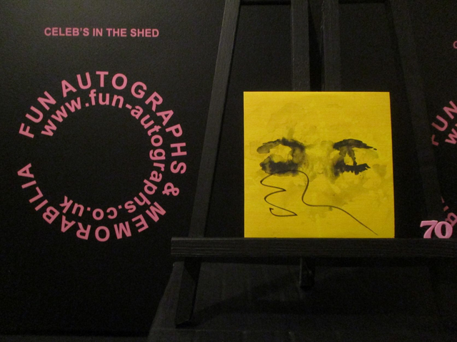 Ed Sheeran - 'Eyes Closed' Authentic Autographed Single Cover (70)