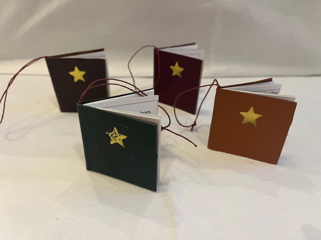 Miniature carol books - single or set