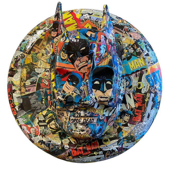 BATMAN 3d MUSK (round version)