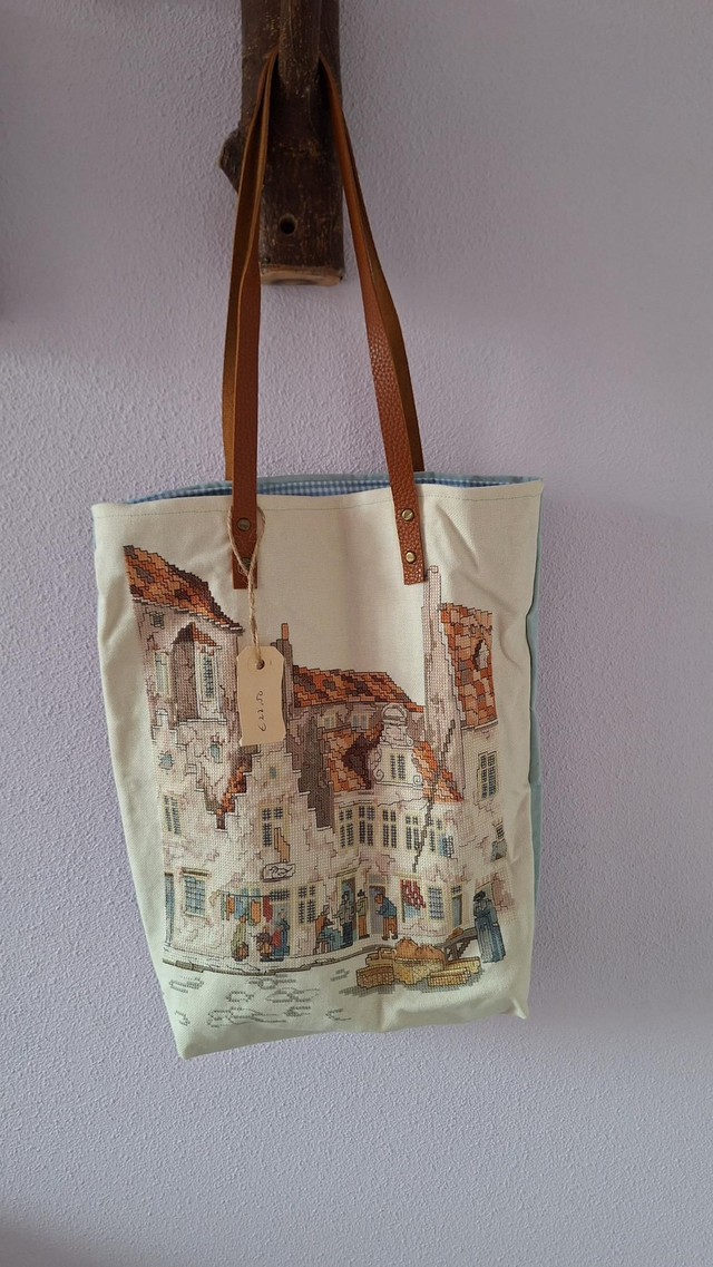 Draagtas borduursel (e)