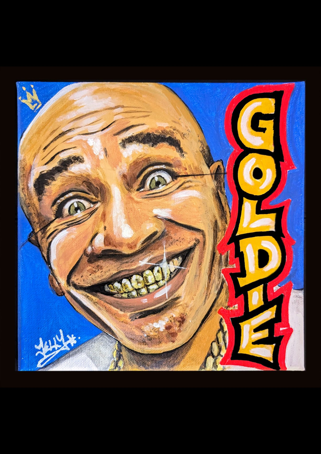 Jungle Legends: Goldie A3 print 