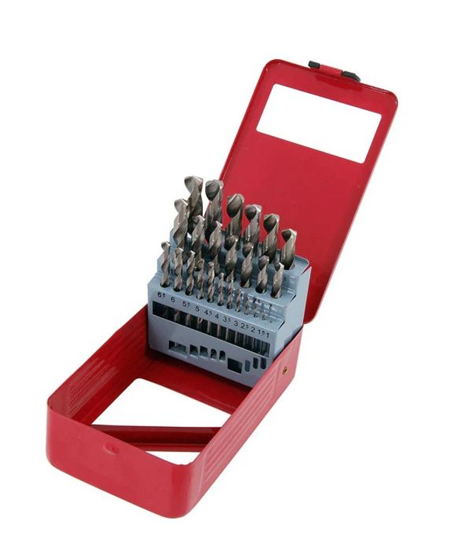 25pc HSS DRILL BIT SET