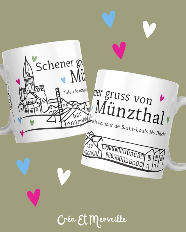 Mug Münzthal / Saint-Louis-lès-Bitche 📍- Créa Et Merveille