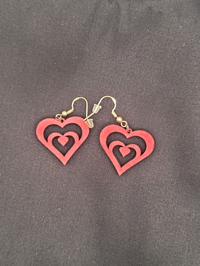 Boucles d'Oreilles Coeurs