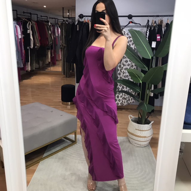 Robe à volants 