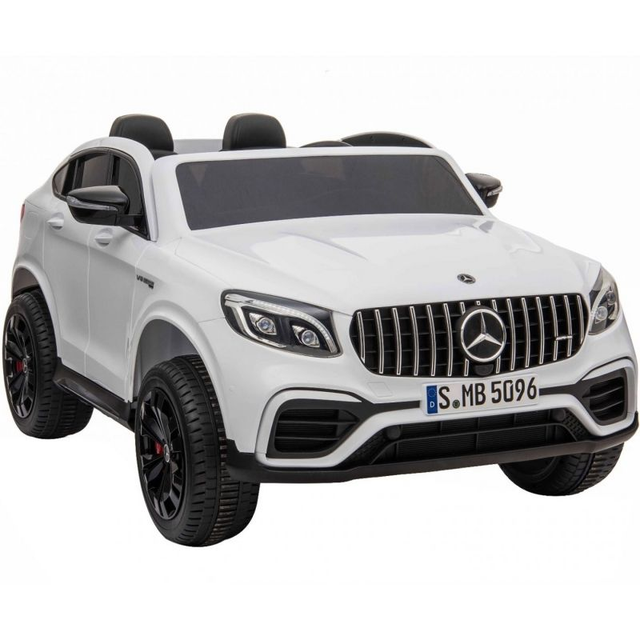 GIOCHI GARDEN , MERCEDES ELETTRICA 12 V GLE 63 AMG BIANCA 2 POSTI