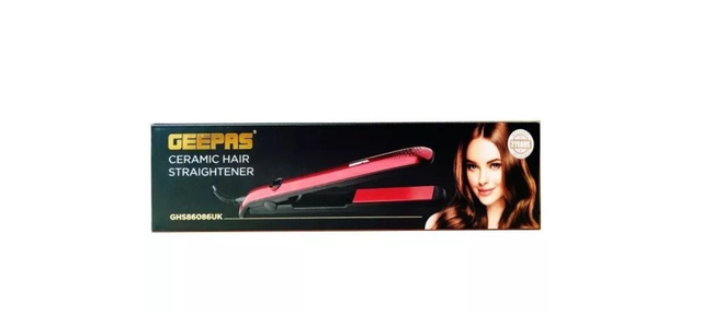Geepas: Ceramic Hair Straightener (GHS86086UK)