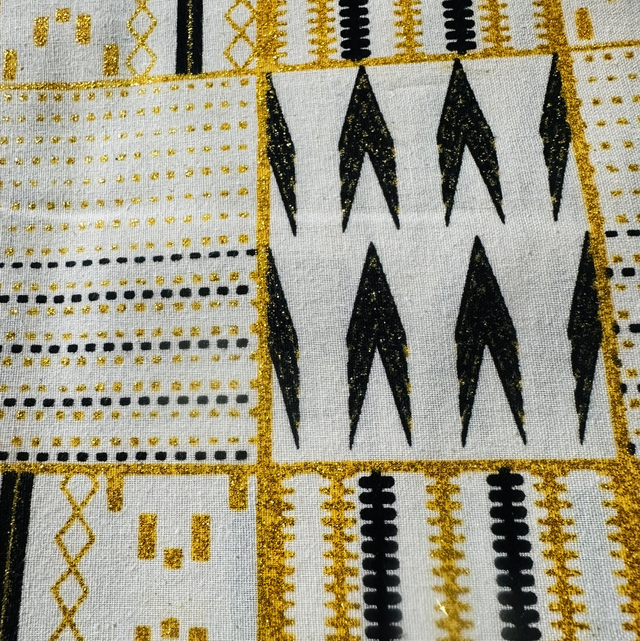 Wax Lomoka 90cm Coton Pailleté