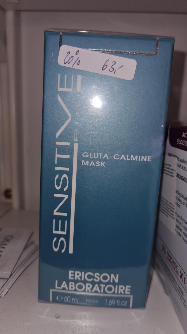 Sensitive SOS ukľudňujúca výživná krémová maska pre podráždenú pleť 50ml VÝPREDAJ