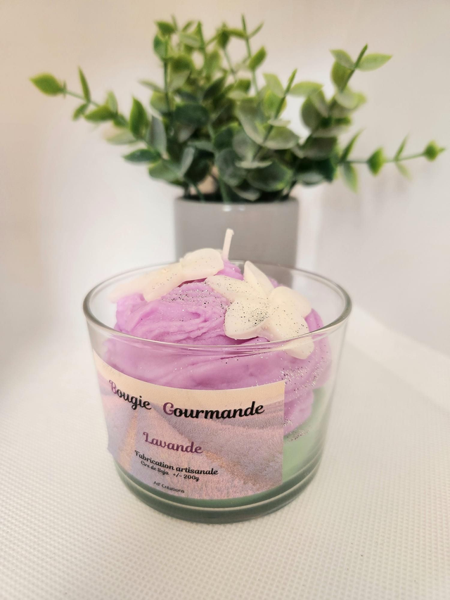 Bougie lavande 200g