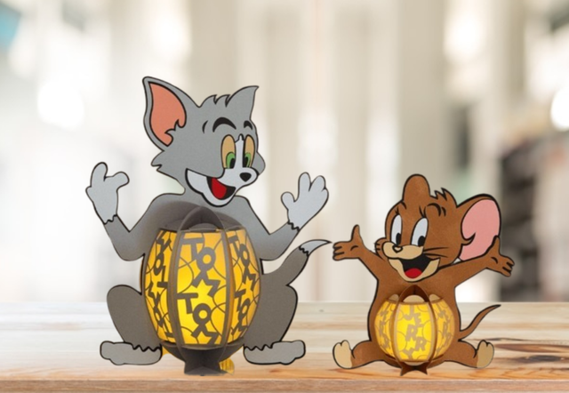 Lanterne Tom &amp; Jerry le lot