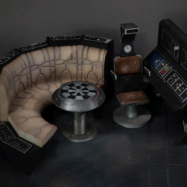 3d printed Falcon interior pieces