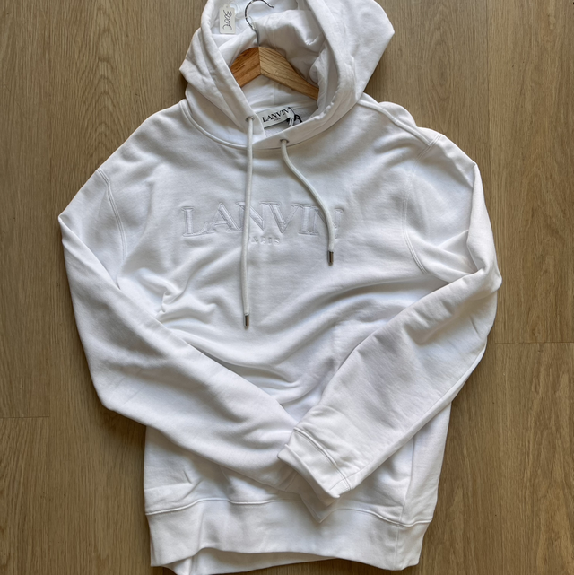 Lanvin Hoodie White Size XL - NEW