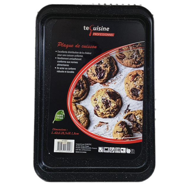 Plaque de cuisson 42x28,5x1,8cm-TeCuisine-