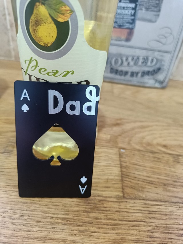 Ace of Spades Personalised Bottle Opener 